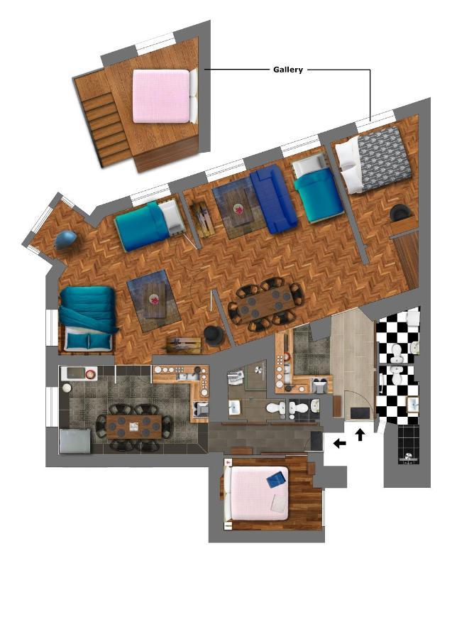 W-Tree Loft Style Apartment Budapest Exterior foto